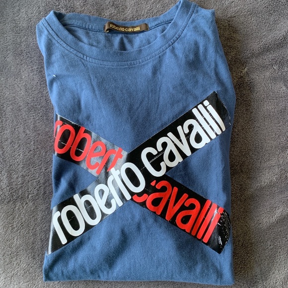 Roberto Cavalli Logo T-shirt - Picture 3 of 3